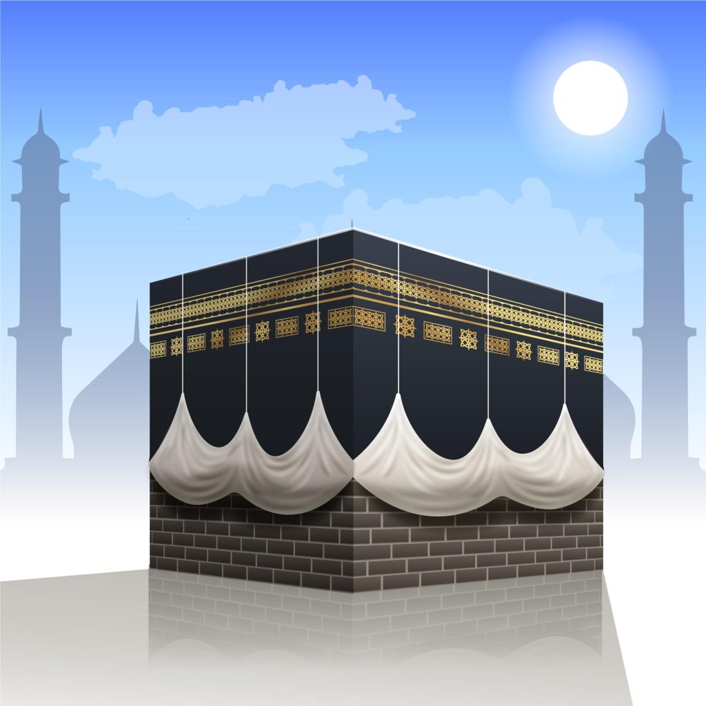 The Kaba built in Makkah