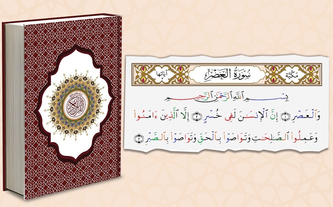 the muslim faith as in surah al-asr & al-kawthar